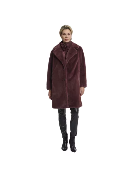 Płaszcz Rino&pelle brązowy