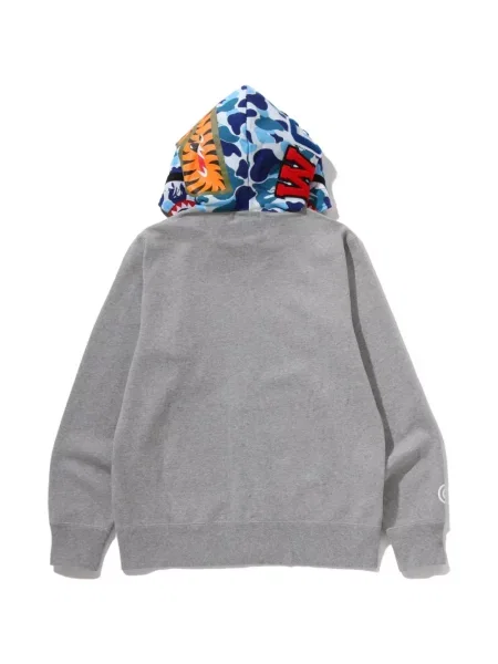 Hanorac cu glugă A Bathing Ape® cu imagine gri