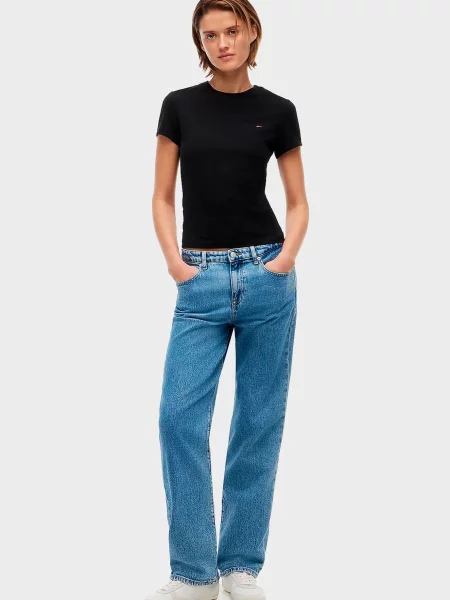 Футболка Tommy Jeans чорна