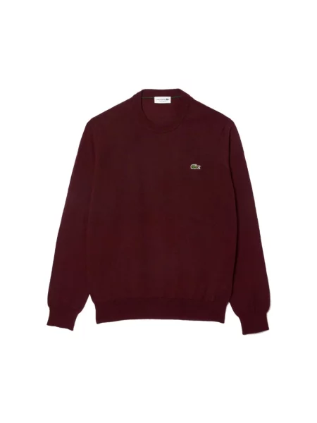 Sweter Lacoste czerwony