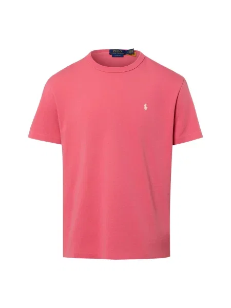 Polo Ralph Lauren Koszulka Mężczyźni jednolity S czerwony