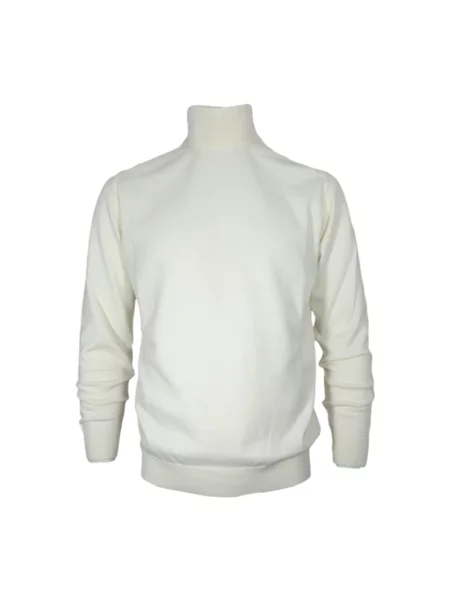 Sweter Cashmere Company z kaszmiru biały