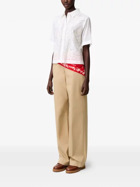 Haftowana koszula Claudie Pierlot biała