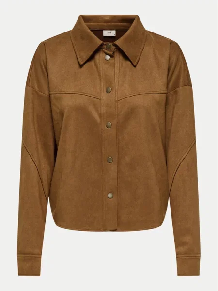 JDY Куртка зі штучної шкіри Sif коричневий