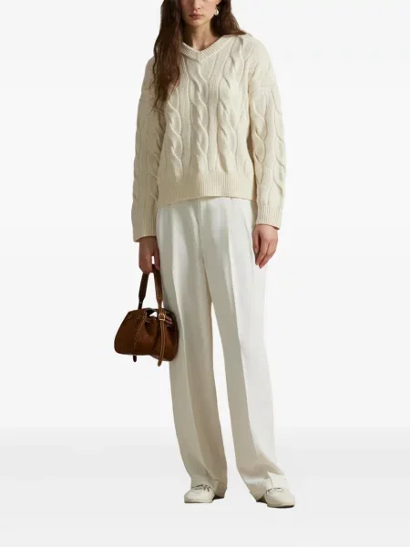 Căciulă Polo Ralph Lauren cu broderie tricotate de costum albastru