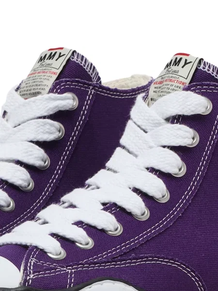 Drobė sportbačiai Maison Mihara Yasuhiro violetinė