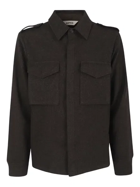 Дълго риза Aspesi кафяво