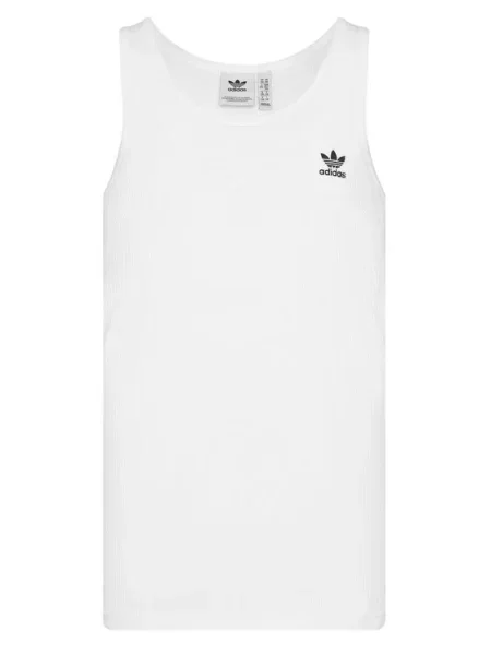 Тениска с дълъг ръкав Adidas Originals бяло