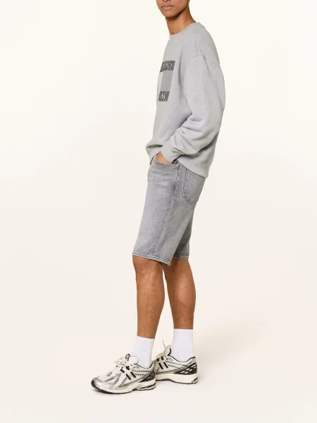 Tommy Jeans Džínové Šortky Ronnie denim grey šedé