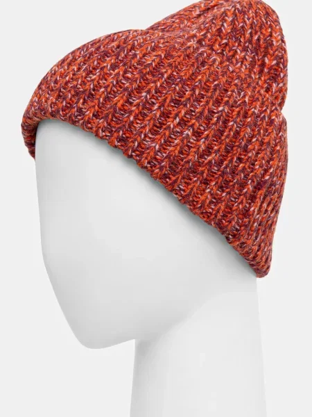 Peak Performance beanie kapa z volno Mason oranžna
