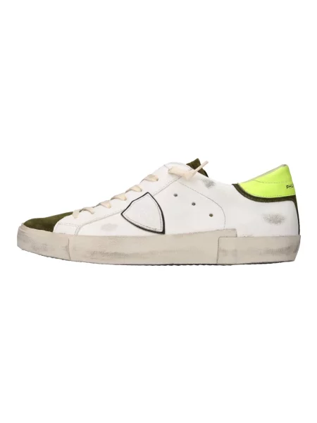Sneakersy Philippe Model skórzane białe