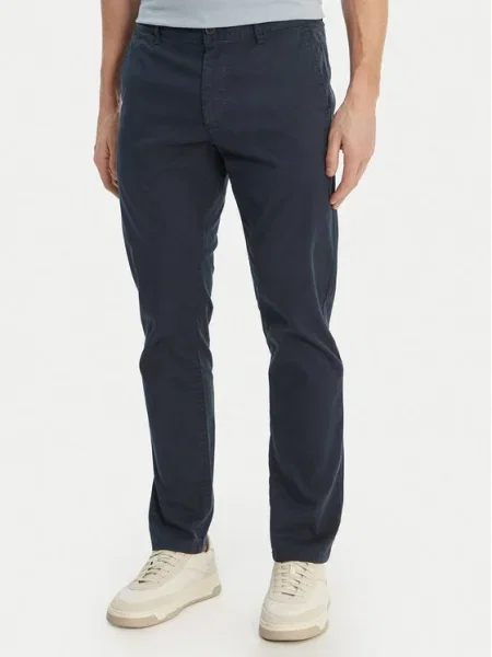 BOSS Pantaloni chino Chino Bleumarin