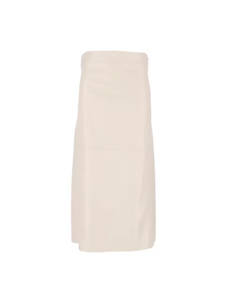 Spódnica midi Max Mara beżowa