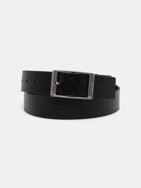 Calvin Klein curea pentru bărbați din piele negru