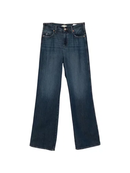 Široke traperice Staff Jeans plava