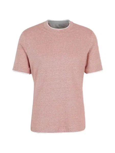 Tricou Brunello Cucinelli roz