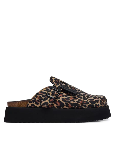 Шлепанцы D.franklin коричневые