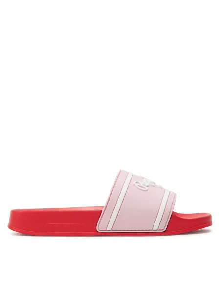 Natikači Pepe Jeans Slider Logo G roza