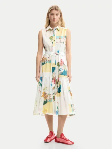 Desigual Rochie tip cămașă Colorat