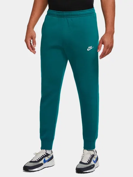 NIKE Штани спортивні Без підкладки синій