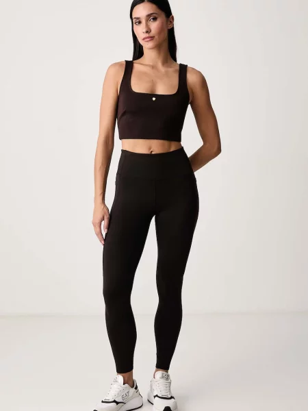 Armani Exchange top pentru femei maro