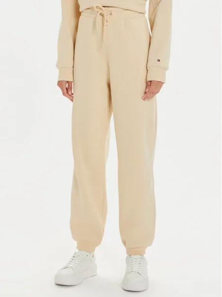 Spodnji del trenirke Tommy Hilfiger bež