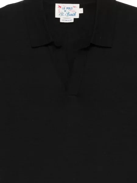 Gulerat tricou polo Mc2 Saint Barth negru