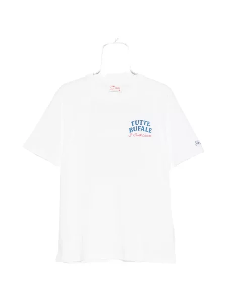 Tricou Mc2 Saint Barth cu imagine alb