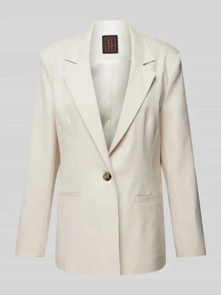 Żakiet z lamowanymi model ‘MONOPETTO’ Stefanel biała