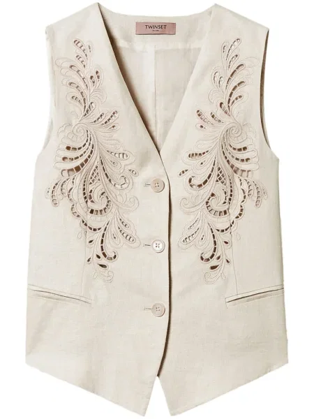 Vestă Twinset cu broderie