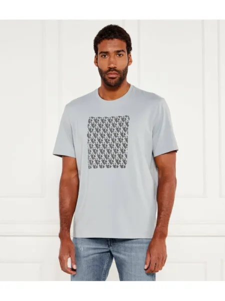 Tricou Calvin Klein Jeans Short Sleeve Tee Quarry S gri