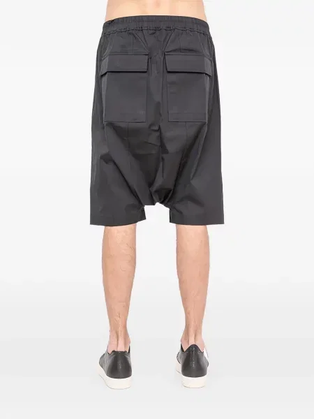 Raišteliu šortai Rick Owens juoda