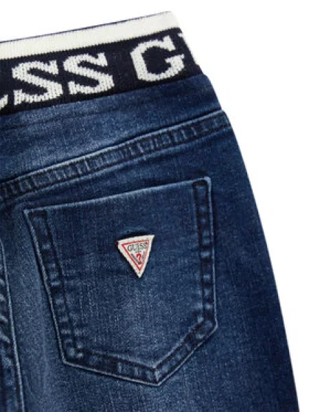 Dětské kalhoty Guess modré