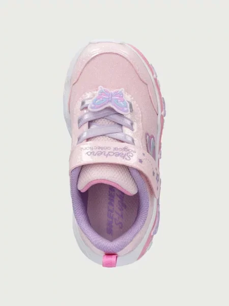 Skechers LIL BUTTERFLY BLISS gyerek sportcipő rózsaszín