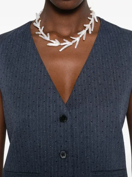 Vestă Maje cu dungi albastru