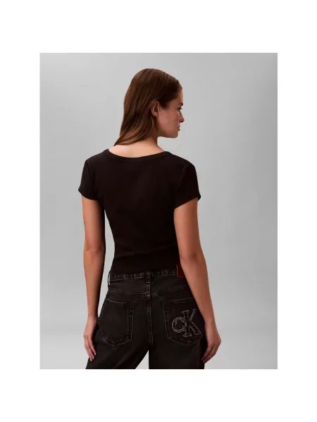 Tricou Calvin Klein Jeans negru