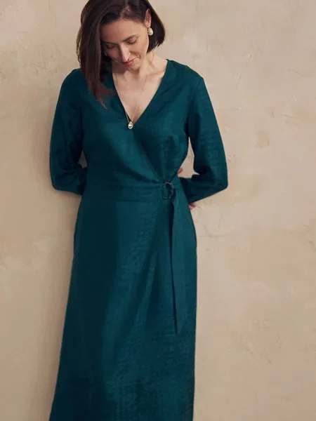 TATUUM Rochie / smarald verde