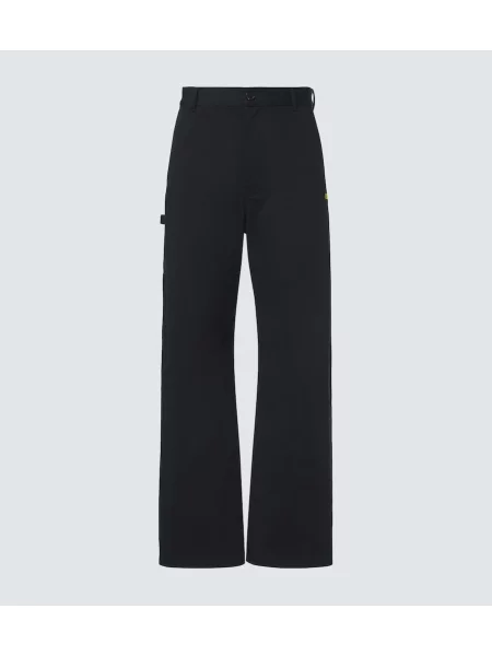 Pantaloni Loewe din canvas albastru