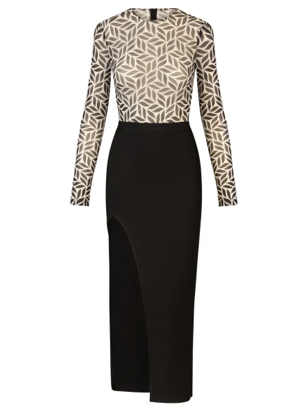 Kraimod Rochie mulate bej negru