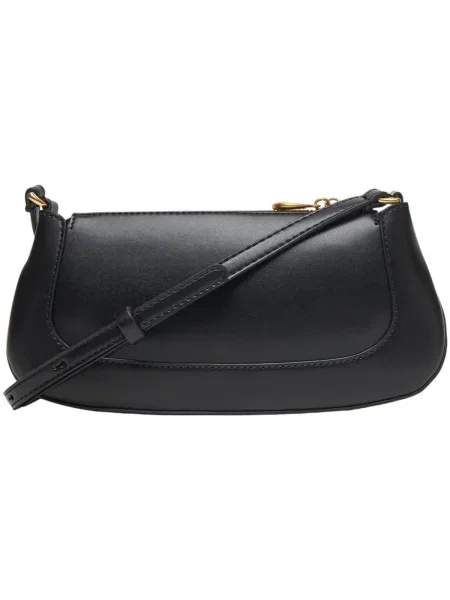 Geantă Calvin Klein Hardware Zip Crossbody negru