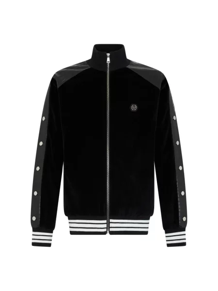 Kurtka skórzana Philipp Plein czarna