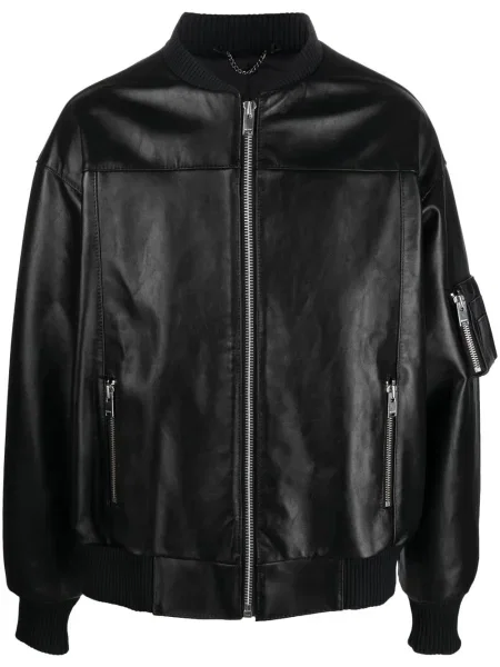 Geanta de piele Misbhv negru