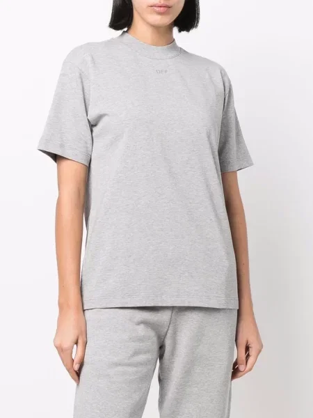 Tricou Off-white cu imagine alb