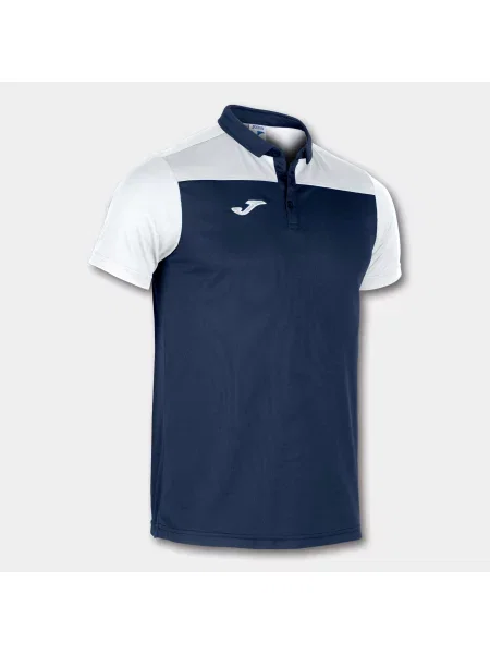 Koszulka polo do tenisa Joma Hobby II biała