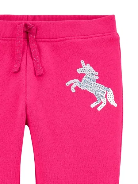 Детские спортивные штаны Carter's розовые