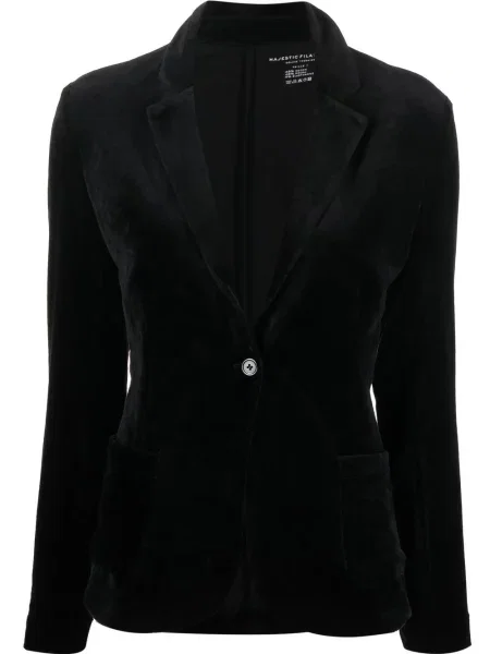 Sacou Majestic Filatures de catifea negru