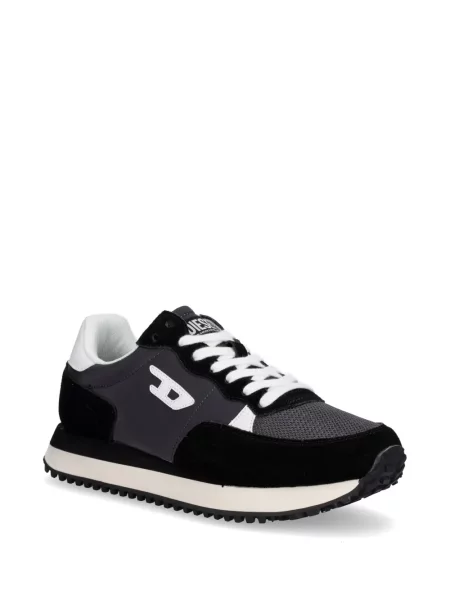 Sneakerși Diesel cu autograf negru