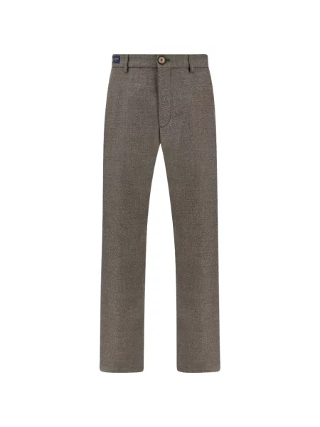 Pantaloni Paul & Shark de lână maro