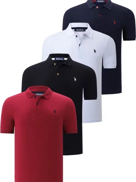 Tricou polo Dewberry negru