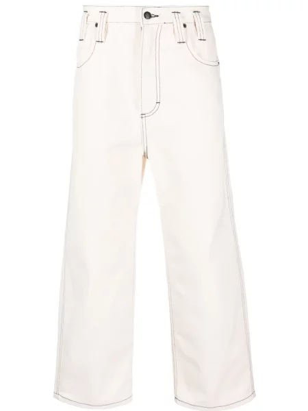 Zkrácené široké kalhoty Eckhaus Latta